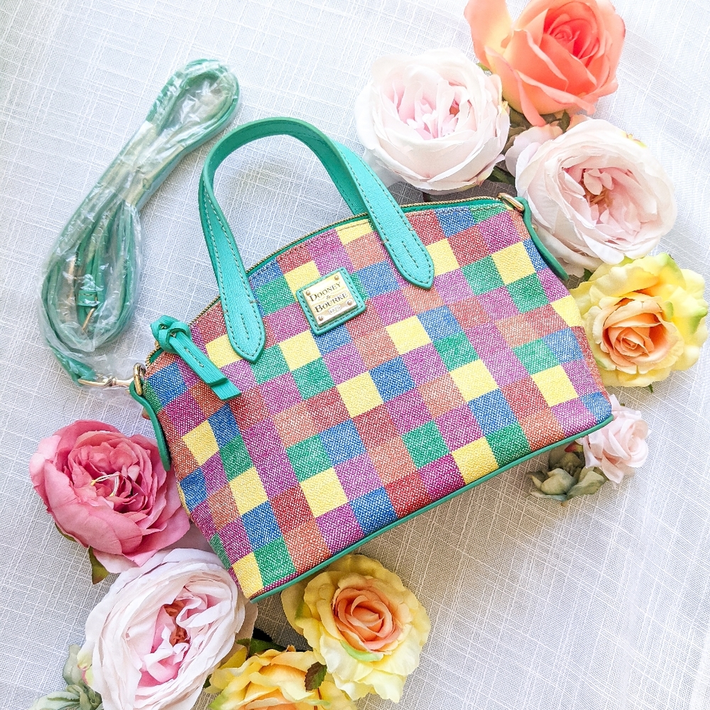 Dooney & Bourke Claremont Quadretto Bitsy | Checkered Crossbody